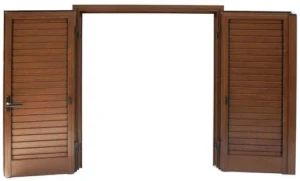 Vista dall'esterno - Ante aperte